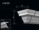 4.32.331 Декоративные элементы из полиуретана