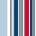 73999 Long Island Stripe Velvet Red wallpaper