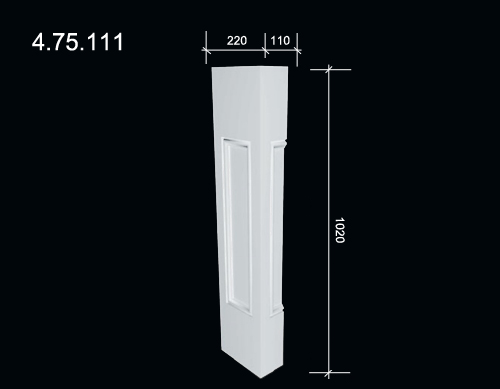 4.75.111 Polyurethane  balustrades