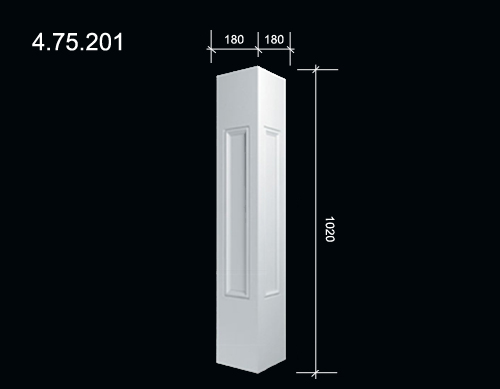 4.75.201 Polyurethane  balustrades