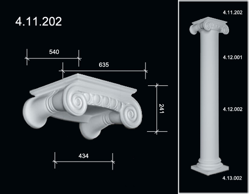 4.11.202 Polyurethane column capitol 