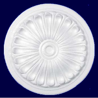 R18 Polystyrene rosette