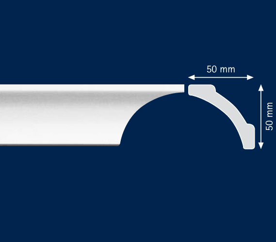 A7 Ceiling polystyrene molding