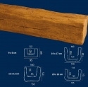 Polyurethane beam LIGHT OAK