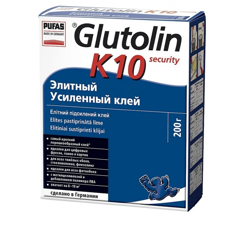 Glutolin K10 security Elites pastiprināta līme