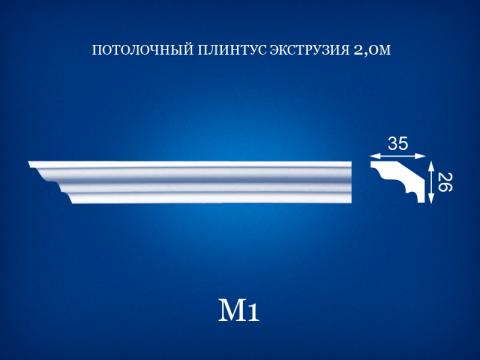 M1  Ceiling profiles 2 m