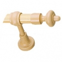 Curtain rods pine with PVC end caps Ø 28