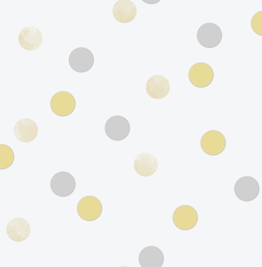 108264 Dotty Polka Yellow Silver wallpaper