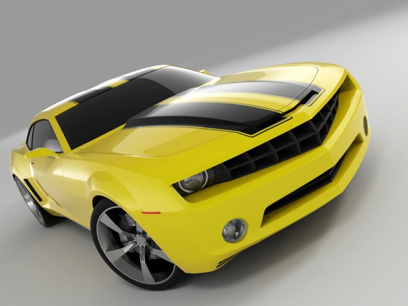 Yellow Chevrolet Camaro