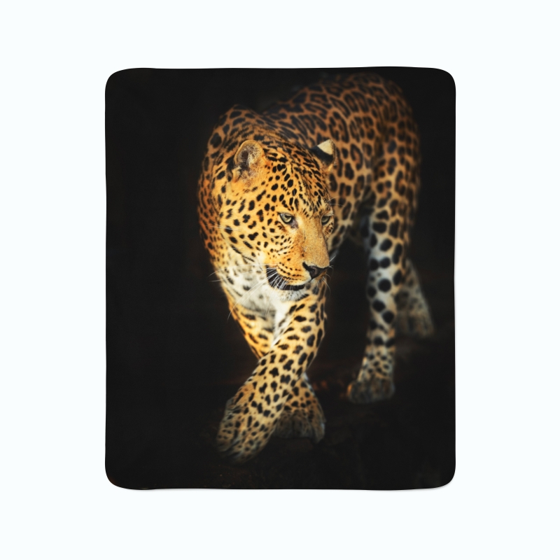 Fleece Blanket Beautiful Jaguar