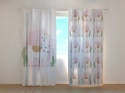 Photo curtains Cute Alpaca