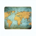Fleece Blanket Golden World Map