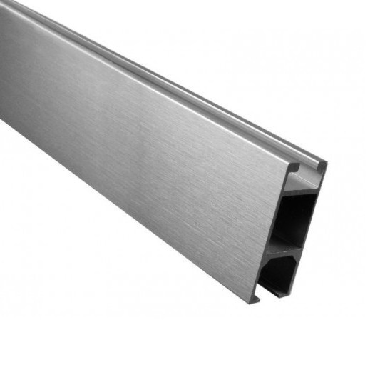 Aluminium profil SQUARE LINE satin