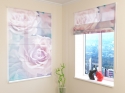 Roman Blind Tender Roses 2