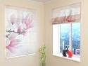 Roman Blind Sweet magnolias