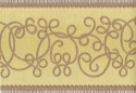 616545 Decorative wallpaper border