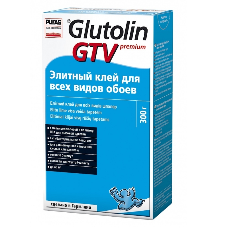 GLUTOLIN GTV Premium Elītas līme visiem tapešu veidiem