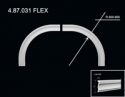 4.87.031 FLEX Poliuretāna fasādes arkas dekors