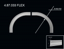 4.87.033 FLEX Poliuretāna fasādes arkas dekors